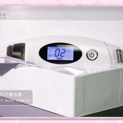 LCD Display Ultrasonic Skin Peeling Pore Cleansing Scrubber