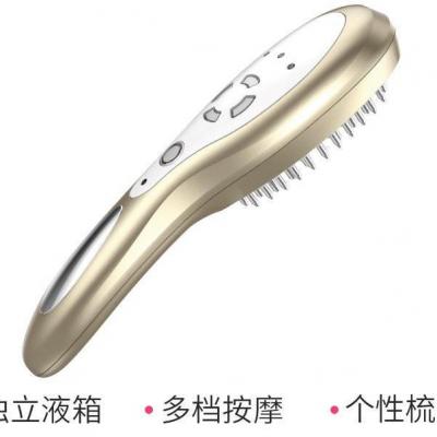 Electric massage comb scalp medicine introduction hair growth liquid hair care comb